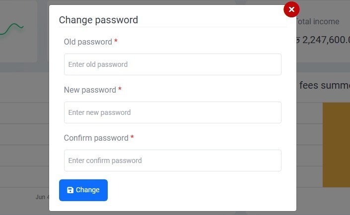 Change Password Form